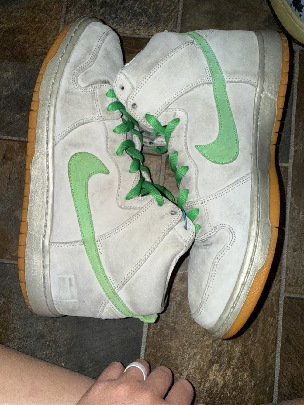 Size 12 - Nike SB Dunk High Silver Box